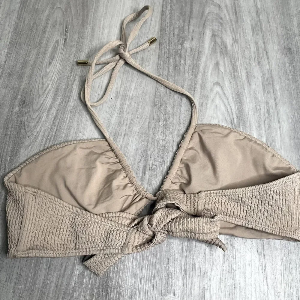 Monday Swimwear Copacabana Oat Crinkle Top
